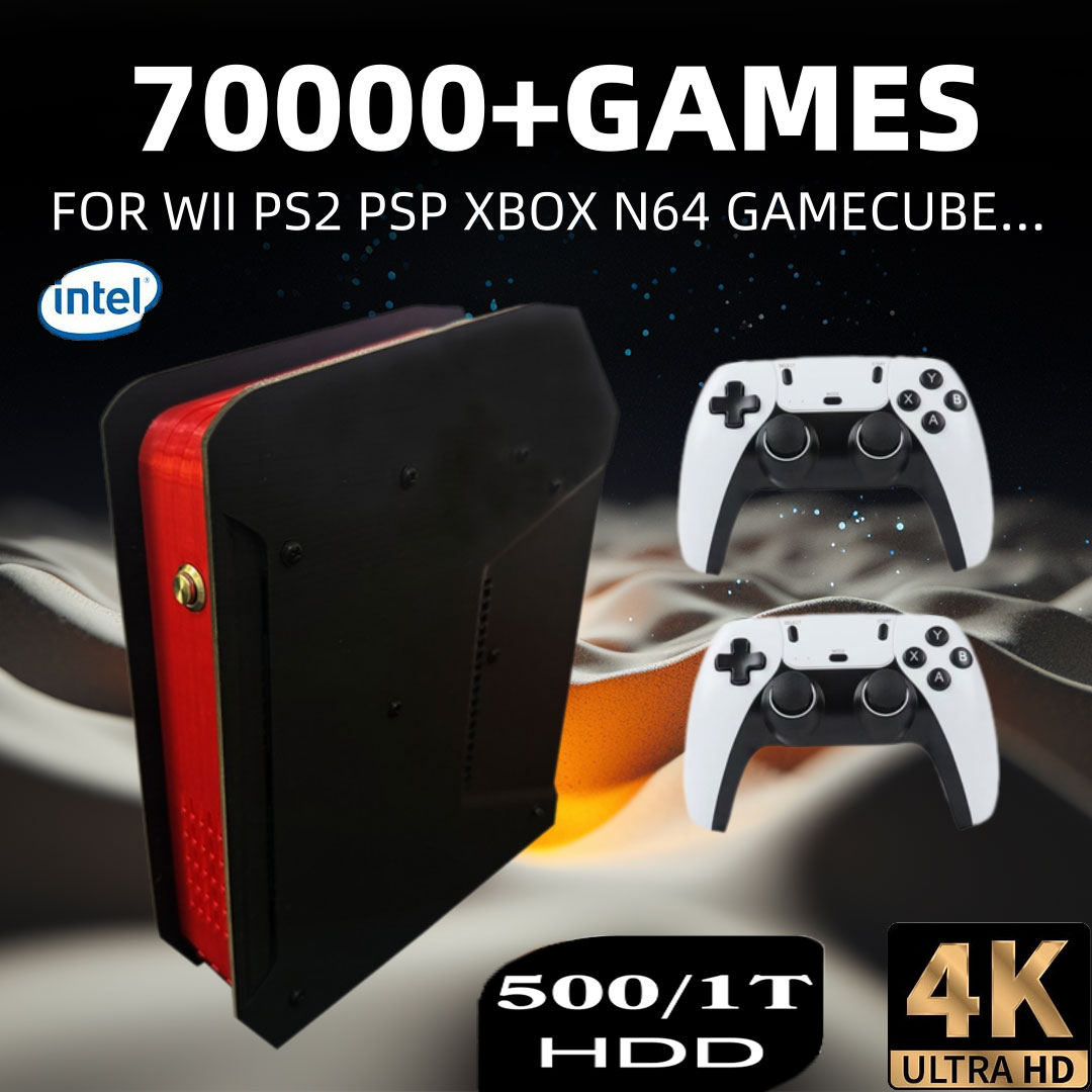 Retro Gaming Kiosk - X4 Retro คอนโซลวิดีโอเกม 1T Dual-ระบบและ I3-3110M