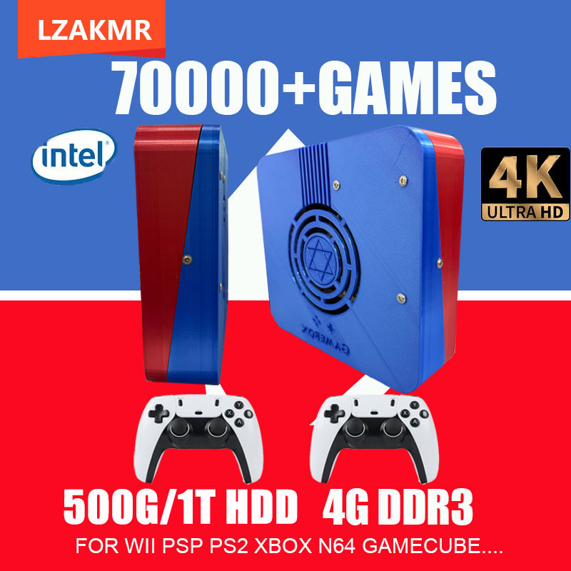 Retro Gaming Kiosk - GD10 คอนโซลเกมย้อนยุคระบบคู่ I3-3110M | ฮาร์ดดิสก์ 1TB