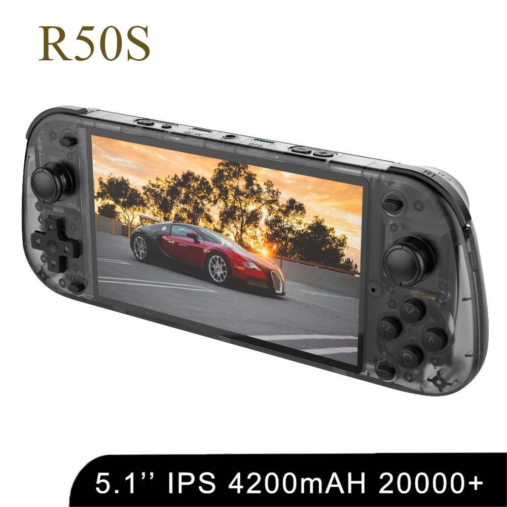 Retro Gaming Kiosk - เครื่องเล่นเกมพกพา R50S Retro รุ่นใหม่ ขนาด 5.1