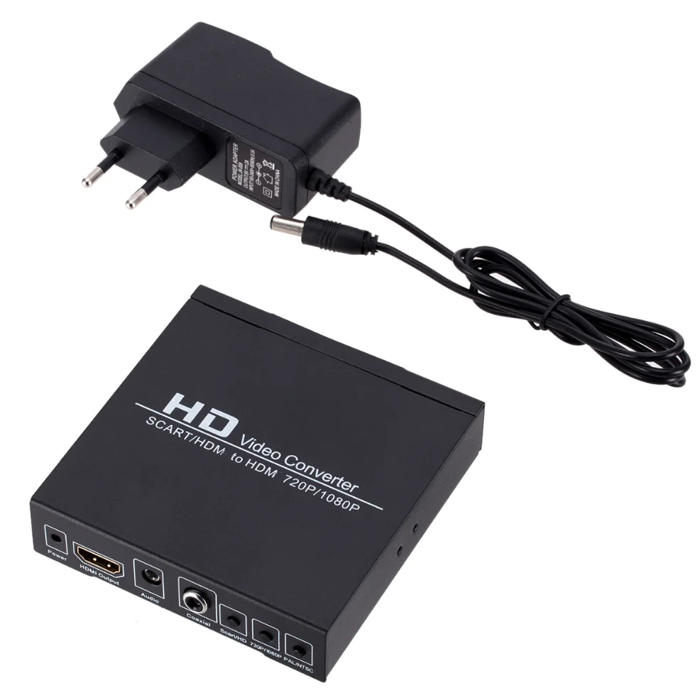 Scart To Hdmi - SCART เป็น HDMI อะแดปเตอร์แปลงวิดีโอ ตัวแปลงวิดีโอ HD