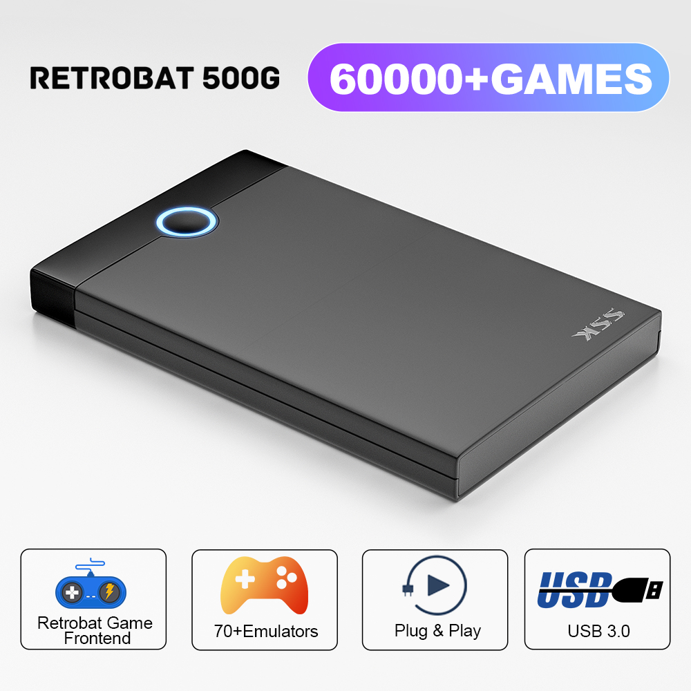 Retro Gaming N64 - KINHANK Super Console X Retrobat เกมฮาร์ดดิสก์