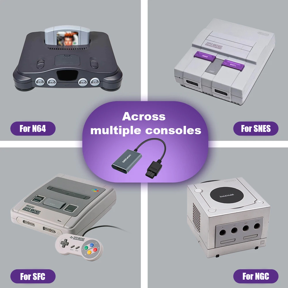Bitfunx 720P Svideo/AV ไปยังอะ - Retro Gaming N64 บทวิจารณ์และราคา