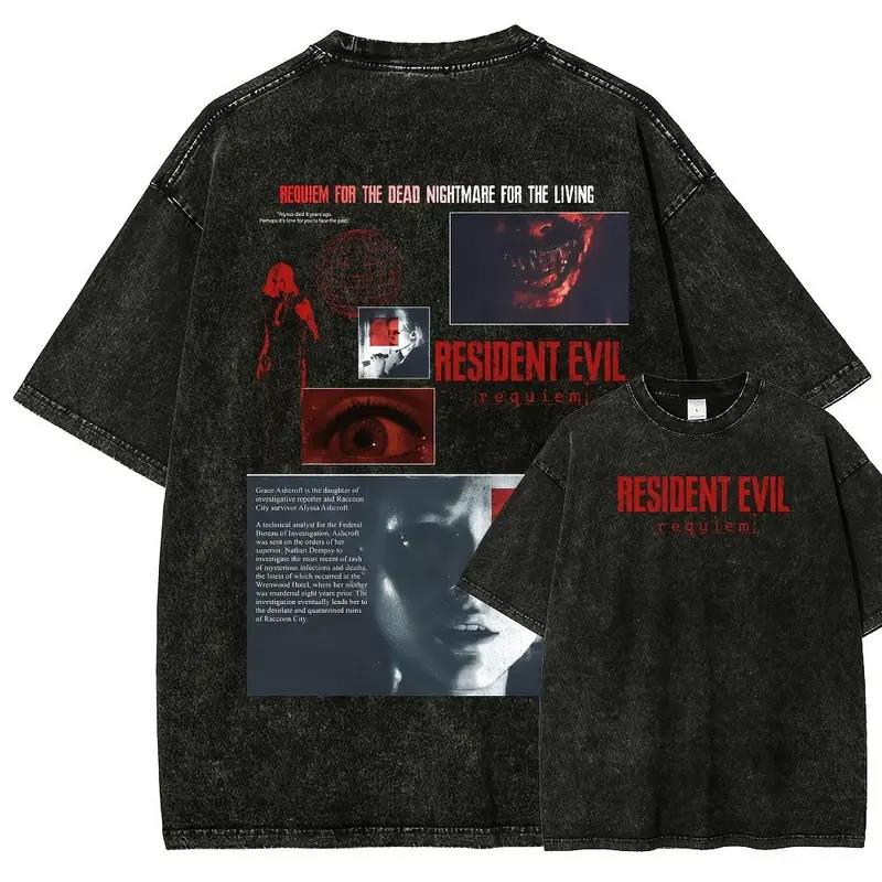 เสื้อยืดพิมพ์ลายเกม Resident E - Retro Gaming T Shirt บทวิจารณ์และราคา