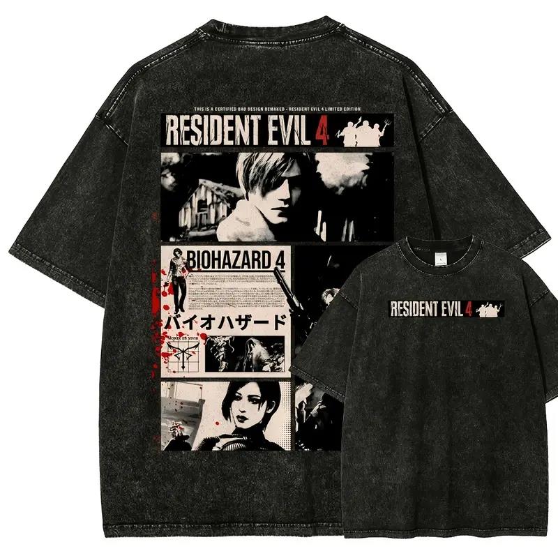 เสื้อยืดพิมพ์ลายเกม Resident E - Retro Gaming T Shirt บทวิจารณ์และราคา