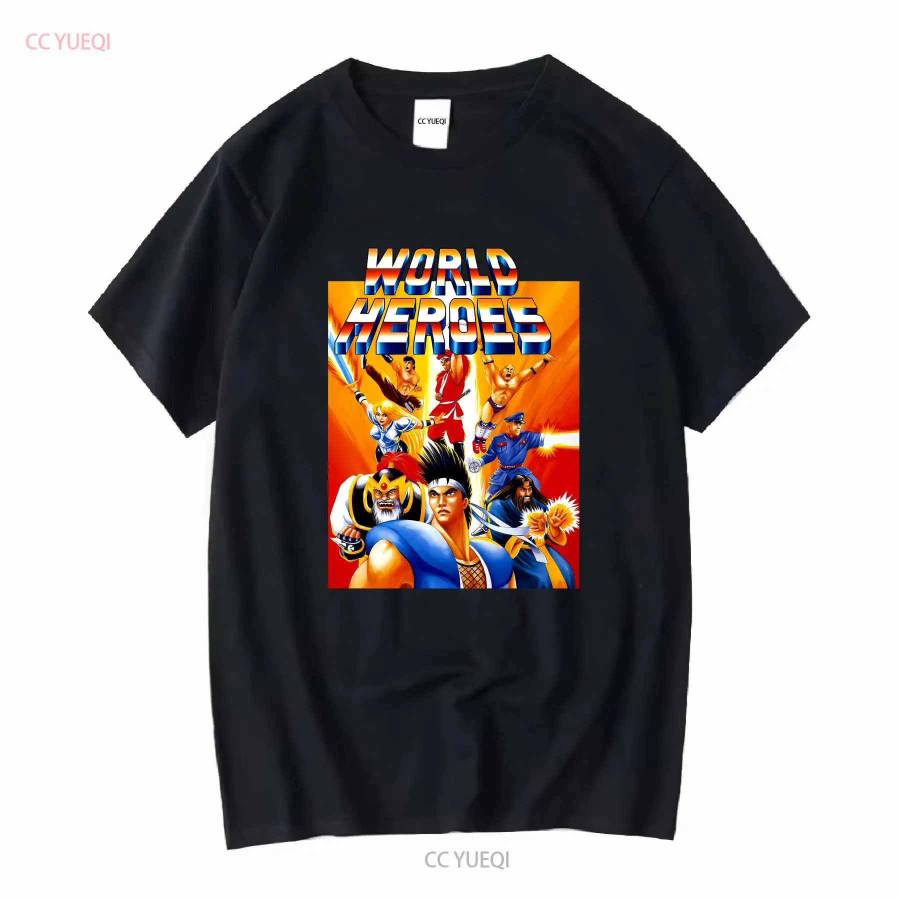 World Heroes Classic NEO GEO ว - Retro Gaming T Shirt บทวิจารณ์และราคา