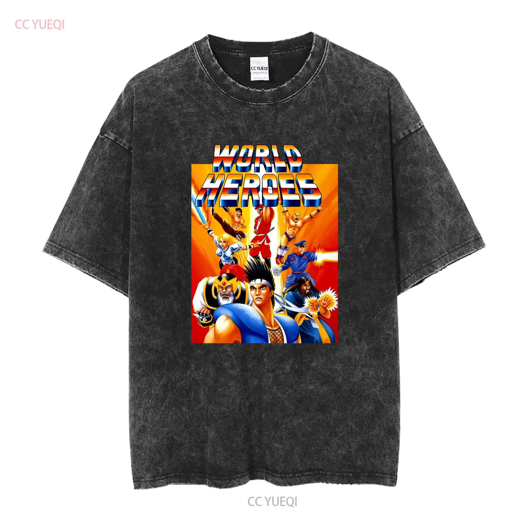 World Heroes Classic NEO GEO ว - Retro Gaming T Shirt บทวิจารณ์และราคา