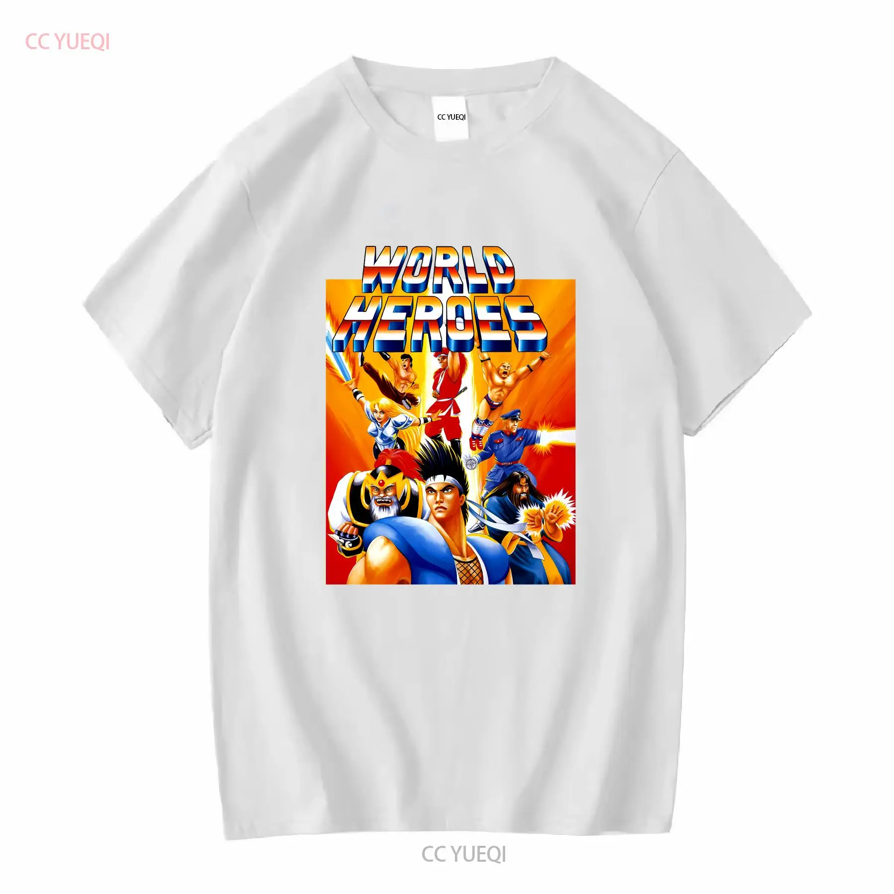World Heroes Classic NEO GEO ว - Retro Gaming T Shirt บทวิจารณ์และราคา