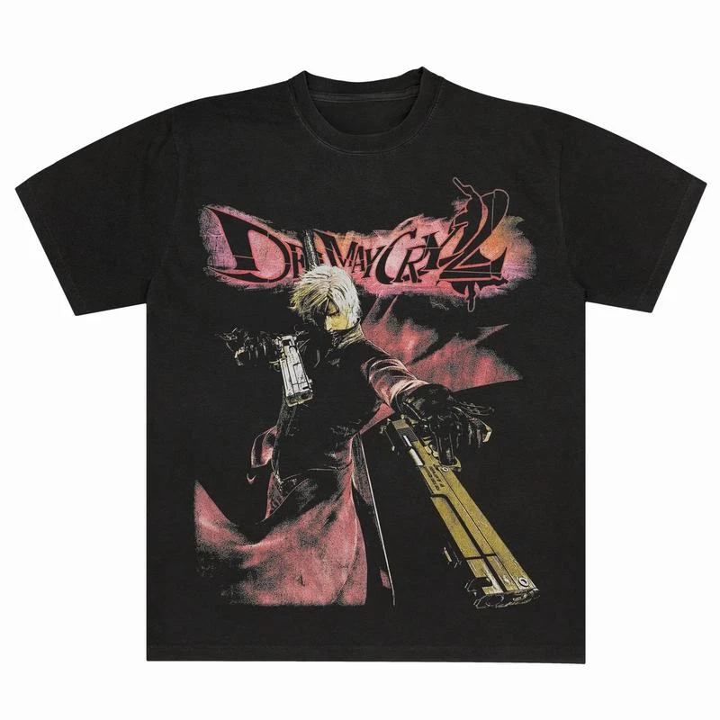 เสื้อยืดเดวิลเมย์คราย 2 ดันเต้ - Retro Gaming T Shirt บทวิจารณ์และราคา