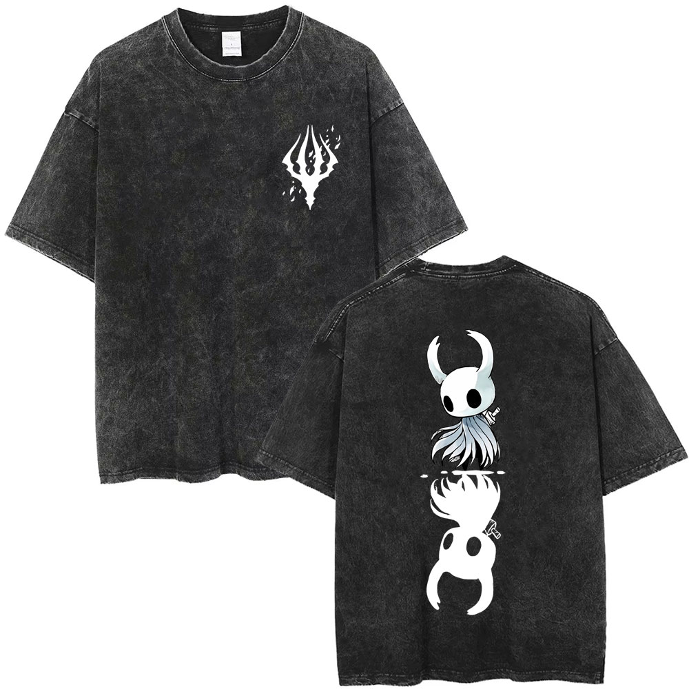 ล้าง Vintage เกม Hollow Knight - Retro Gaming T Shirt บทวิจารณ์และราคา