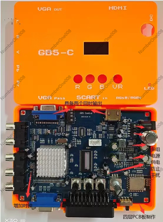 ตัวแปลงวิดีโอ RGBS ความละเอียด - Scart To Hdmi บทวิจารณ์และราคา