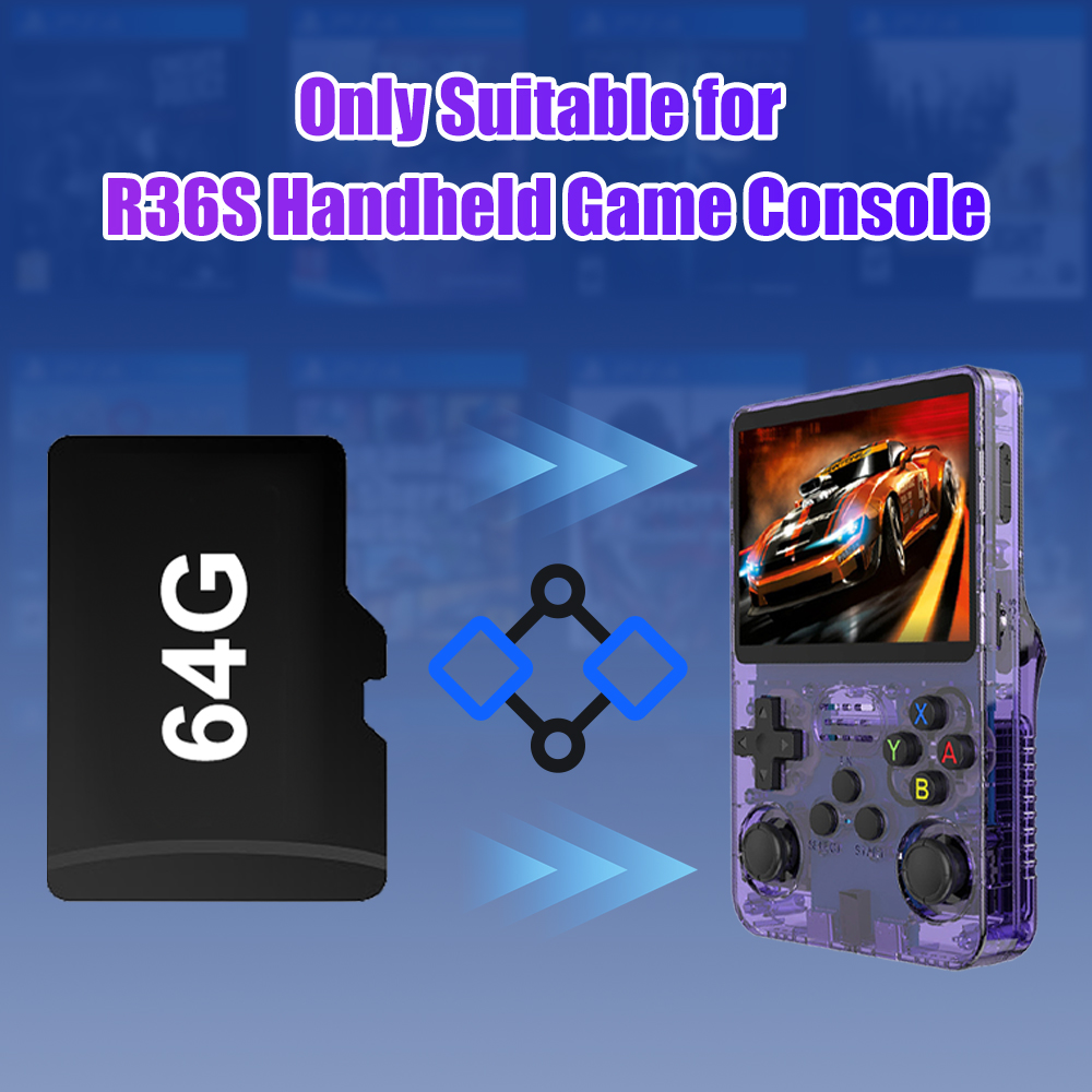 64G เกม TF Card สําหรับ R36S ว - Retro Gaming N64 บทวิจารณ์และราคา