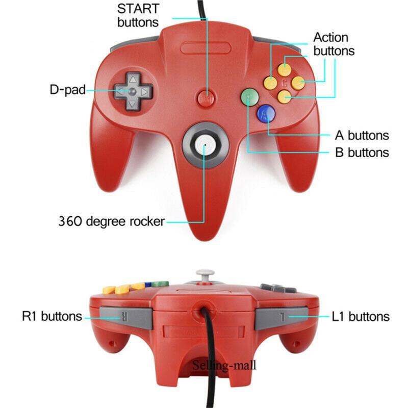 N64 Controller คลาสสิก USB แบบ - Retro Gaming N64 บทวิจารณ์และราคา