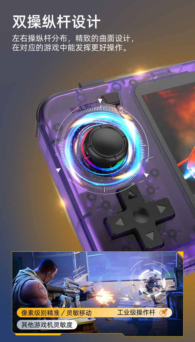 ใหม่ R36H Retro คอนโซลมือถือ O - Retro Gaming Kiosk บทวิจารณ์และราคา
