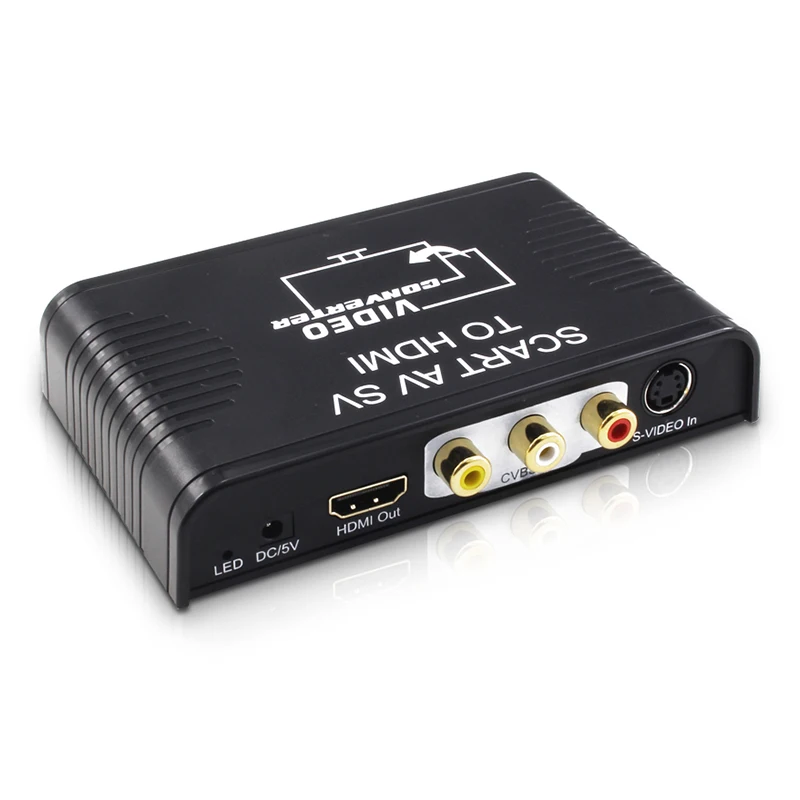 S-Video AV SCART เป็น HDMI Con - Scart To Hdmi บทวิจารณ์และราคา