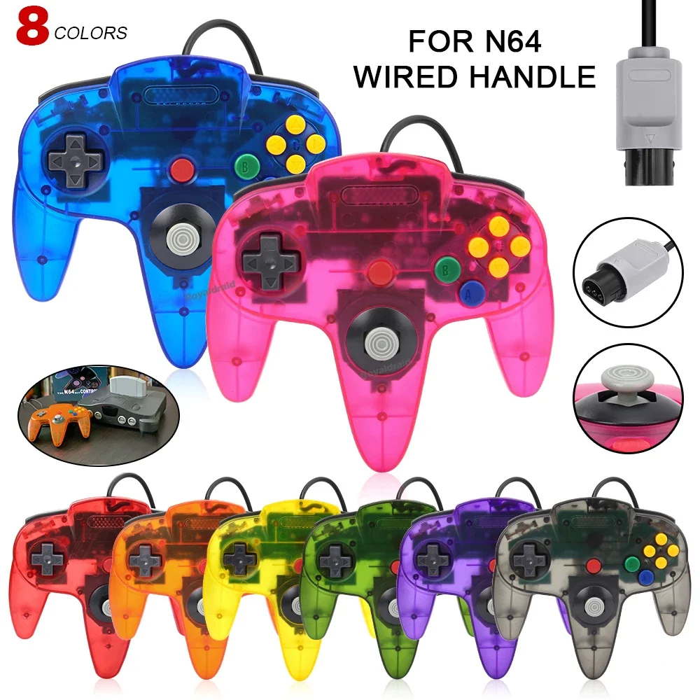 ใหม่แบบมีสายGamepadสําหรับN64  - Retro Gaming N64 บทวิจารณ์และราคา
